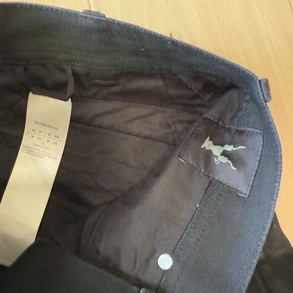 Rick Owens Pants 32 Black Dark Dust Designer Streetwear Slim Los Angeles - Picture 7 of 10